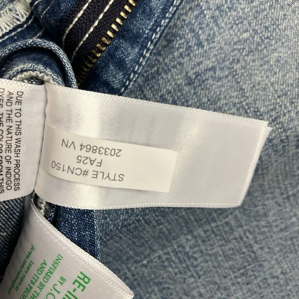 J.Crew Wallace & Barnes Carpenter Jeans Men 33 Japanese Denim Workwear Utility